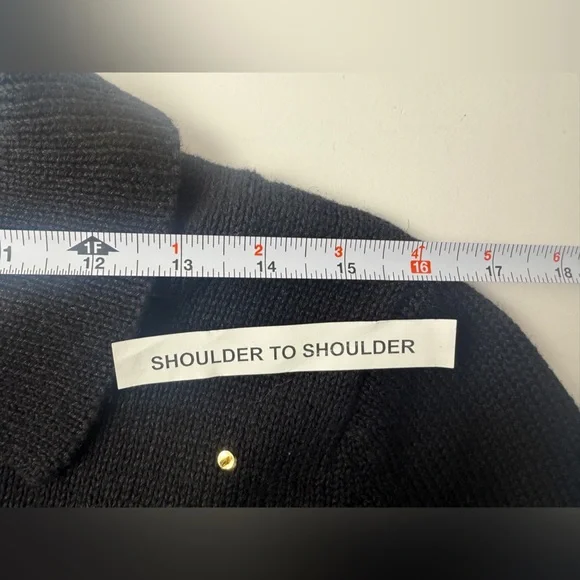 Sarah Bentley Christmas Zip Up Cardigan Trees Gifts Beads Embroidered Medium - Picture 7 of 10